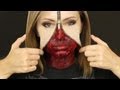 UNZIPPED ZIPPER FACE MAKEUP TUTORIAL ...