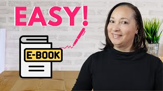 How to WRITE an eBook FAST and EASY! | 2025 Tutorial