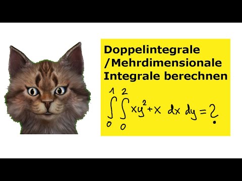 Wie kann man Doppelintegrale bzw. mehrdimensionale Integrale berechnen`?