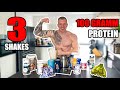 100g PROTEIN Shake - 3 Rezepte! Vegan & Veggie für Diät und MUSKELAUFBAU