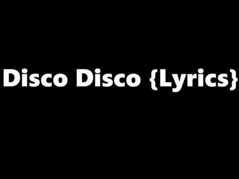 Disco Disco(A Gentleman) lyrical video