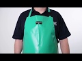 Chemical Resistant Apron with Ties