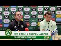 PRE-MATCH PRESS CONFERENCE | John O'Shea & Seamus Coleman | Ireland v Hungary