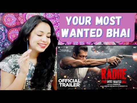 Radhe: Your Most Wanted Bhai | Official Trailer | Salman Khan | Radhe Trailer Reaction | EID 2021