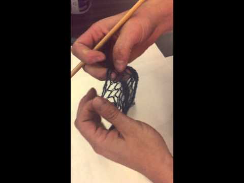 How to start a ruffle scarf