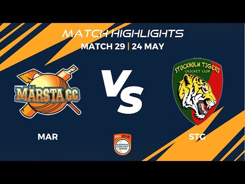Match 29 - MAR vs STG | Highlights | FanCode ECS Stockholm, Sweden Day 8 | ECS22.221