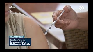 Sessão solene marca o Dia Nacional da Saúde e exalta o SUS