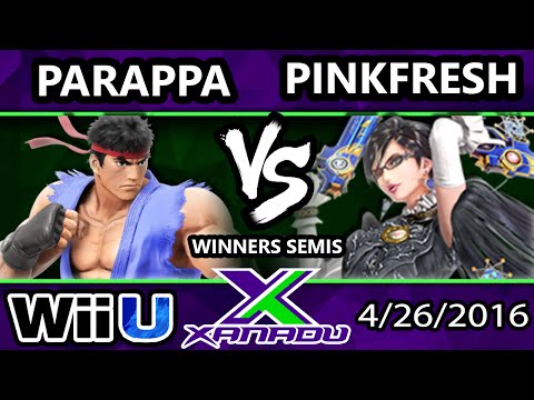 S@X 147 - Pinkfresh (Bayonetta, Lucas) Vs. Parappa (Ryu) SSB4 Winners Semis - Smash Wii U - Smash 4