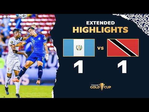 Extended Highlights: Guatemala 1-1 Trinidad Tobago...
