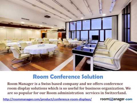 Room Booking Software and Room Conference Solution By Room Manager