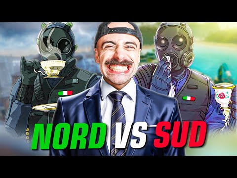 NORTHERN ITALY vs SOUTHERN ITALY 5v5 on RAINBOW SIX SIEGE!