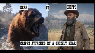 Red Dead Redemption 2 Online: Cripps Attacked by Grizzly Bear