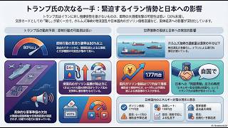 世界情勢ニュース26.4.7　4月7日の沈黙。トランプ氏「地獄」の警告はどこへ？期限延長の裏で進む「日本生殺し」のエネルギー危機。