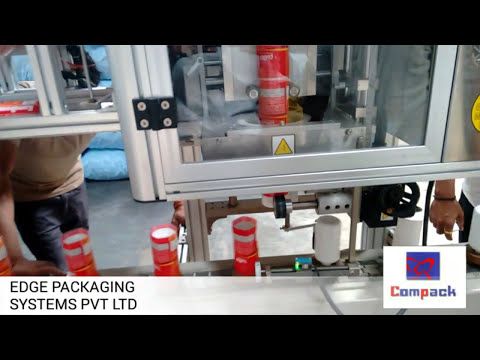 EDGE PACK SLEEVE APPLICATOR LE-100/EDGE PACKAGING Shrink Sleeve machine/Label Applicator