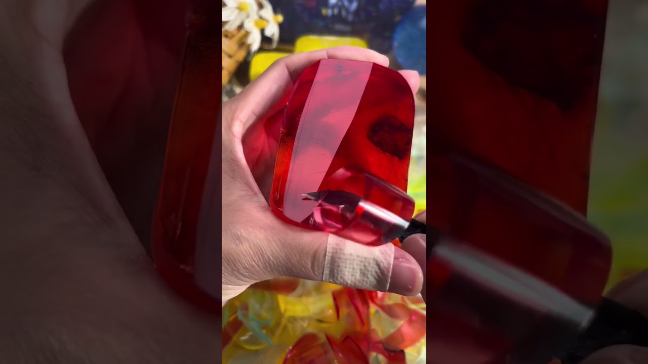 Relaxing ASMR Soap Carving | Satisfying Soap Cutting Videos #shorts #soap #cutting #asmr