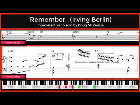 Remember - Irving Berlin