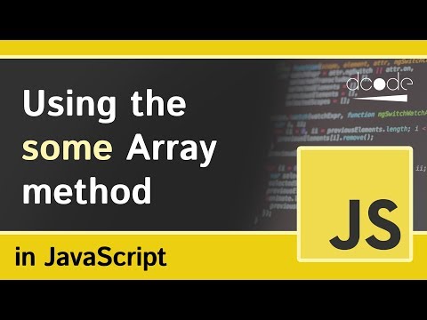 Array some method in Javascript Array prototype some