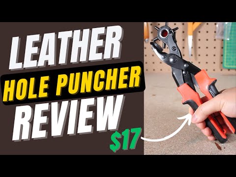 Best Budget Leather Hole Punch? Amazon Leather Punch Pliers Review