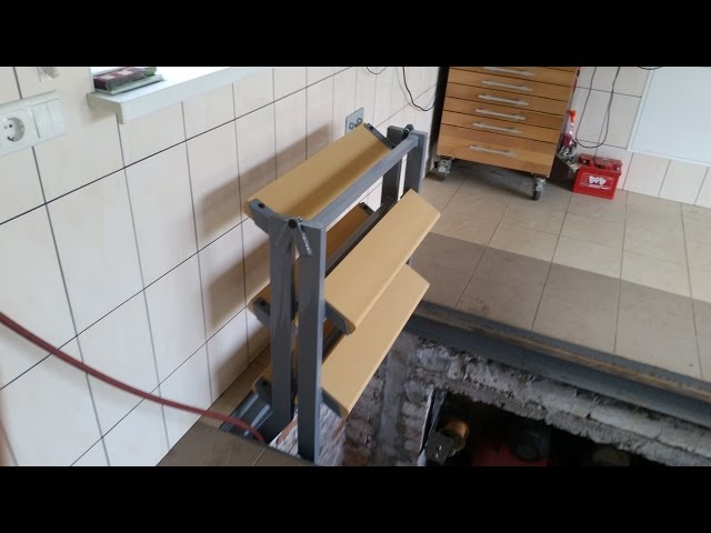 Как Сделать Металлическую Лестницу В Смотровую Яму