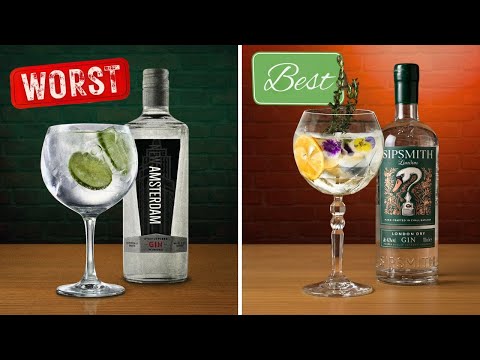 5 Worst Gin Brands (and 5 That Are Actually GREAT)