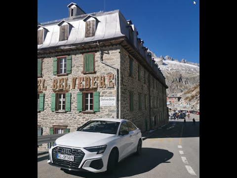 Audi S3 2021 Furkapass | Switzerland | 4K GoPro 8 Black