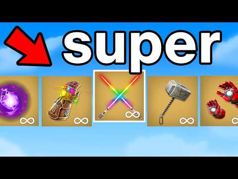 Fortnite But Everyone Has SUPERPOWERS!