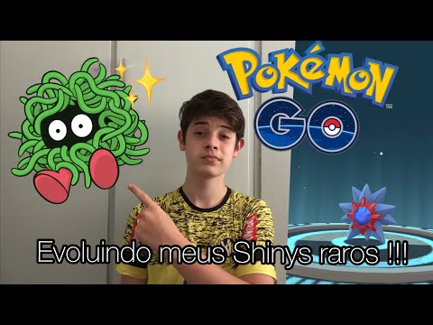 Evoluindo meus Shinys raros!!! #2— Pokémon go