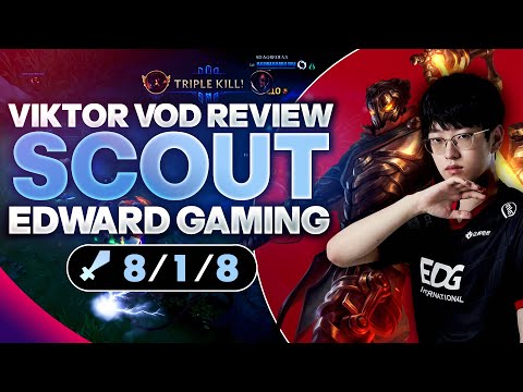 Glorious Breakdown: Reviewing EDG Scout's Viktor in Korea Challenger!!!