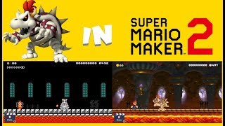Dry Bowser in Super Mario Maker 2 [MOD]