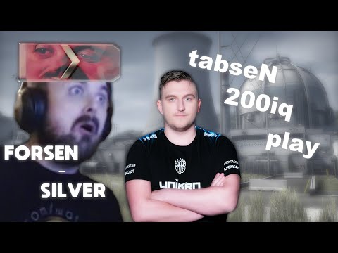 TabseN 200 iq play, FORSEN SILVER [BEST OF CS:GO]