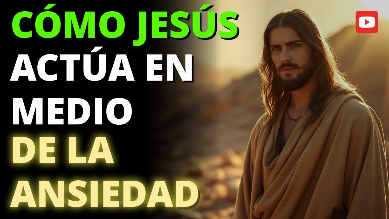 Cómo Jesús Actúa en Medio de la Ansiedad y Te Da Paz🙏La Clave para Vencer el Miedo y la Preocupación