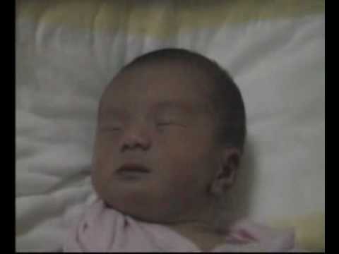 New born baby brings joy to the world for parents to be