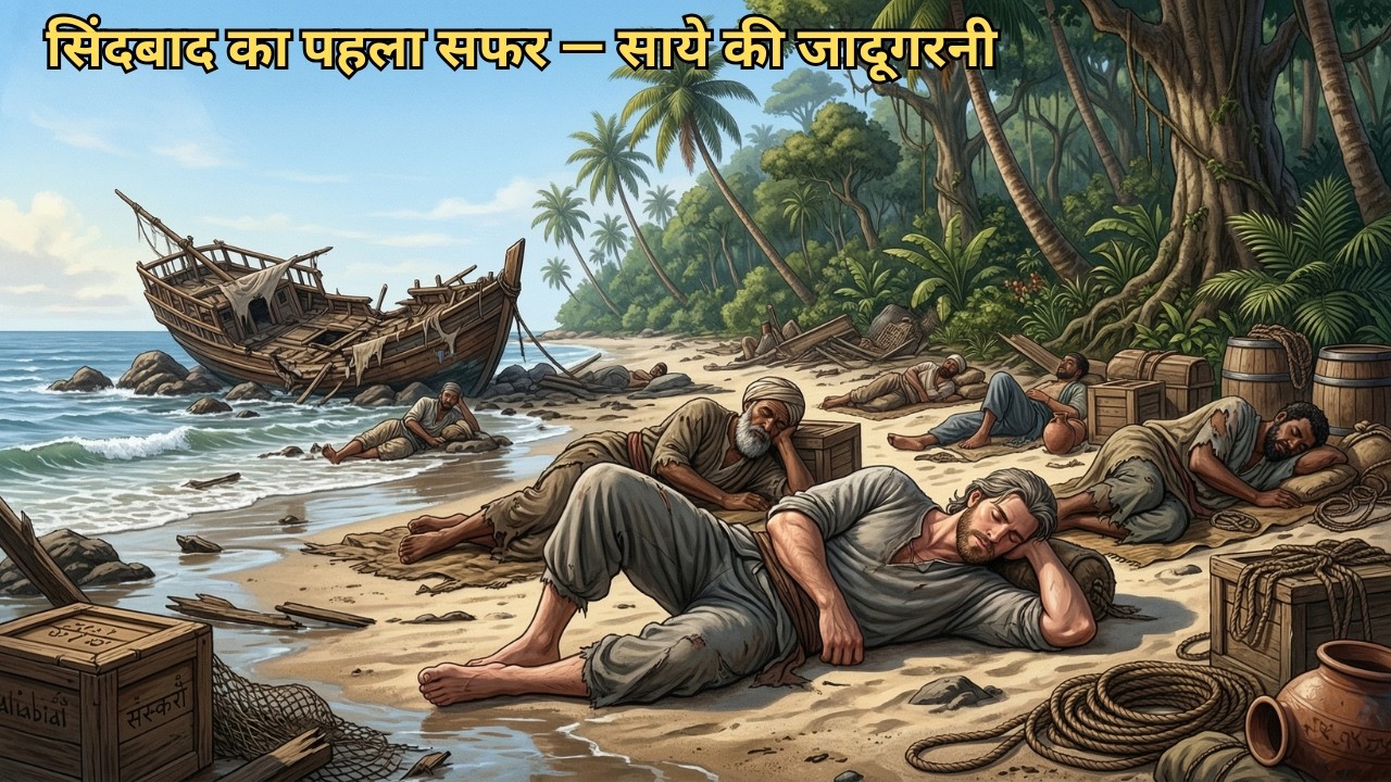 सिंदबाद का पहला सफर — साये की जादूगरनी | Purani Kahani | Hindi Kahani