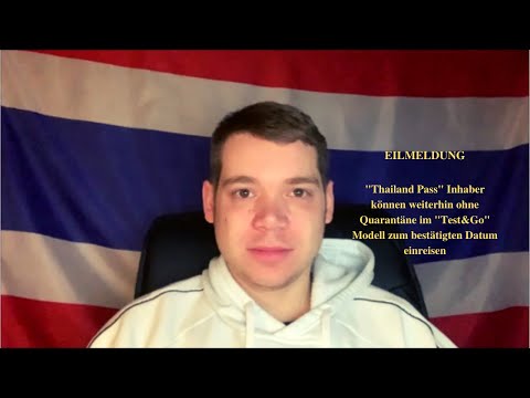 Eilmeldung - Thailand Pass Inhaber für 