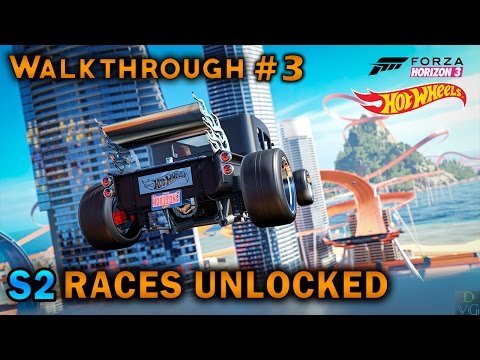 Forza Horizon 3 | Hot Wheels DLC | Walkthrough #3 - S2 races unlocked