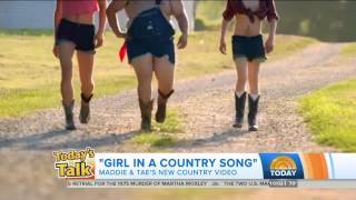 Maddie &amp; Tae - Girl in A Country Song on the Today Show (Round 2)!