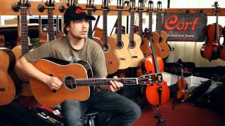 Video thumbnail for Cort Earth 700 Nat by Cort Guitars