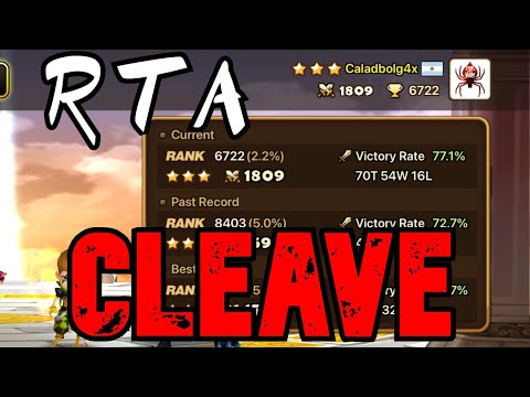 SUMMONERS WAR / MY FINAL RTA CLEAVE MATCHES. MADE IT TO C3! HOPE I STAY THERE