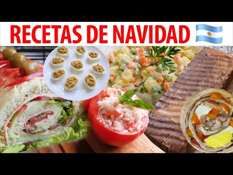 6 Recetas para las Fiestas de Navidad y Año Nuevo en Argentina