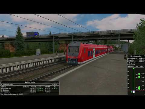 Open Rails - Würzburg - Obersinn Pro Train MSTS BR440