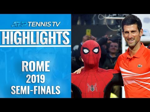Nadal & Djokovic Set Up Final Showdown | Rome 2019 Semi-Final Highlights