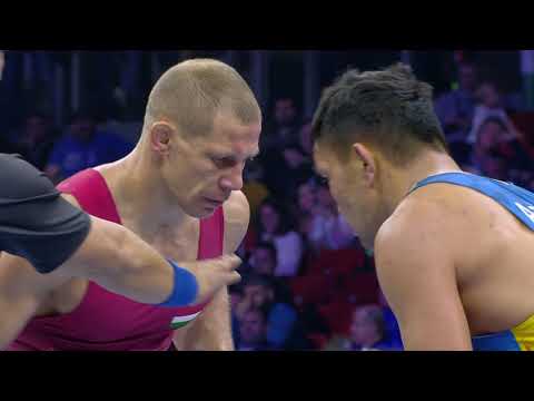 1/2 GR – 82 kg: P. BACSI (HUN) gegen A. AZISBEKOV (KGZ)