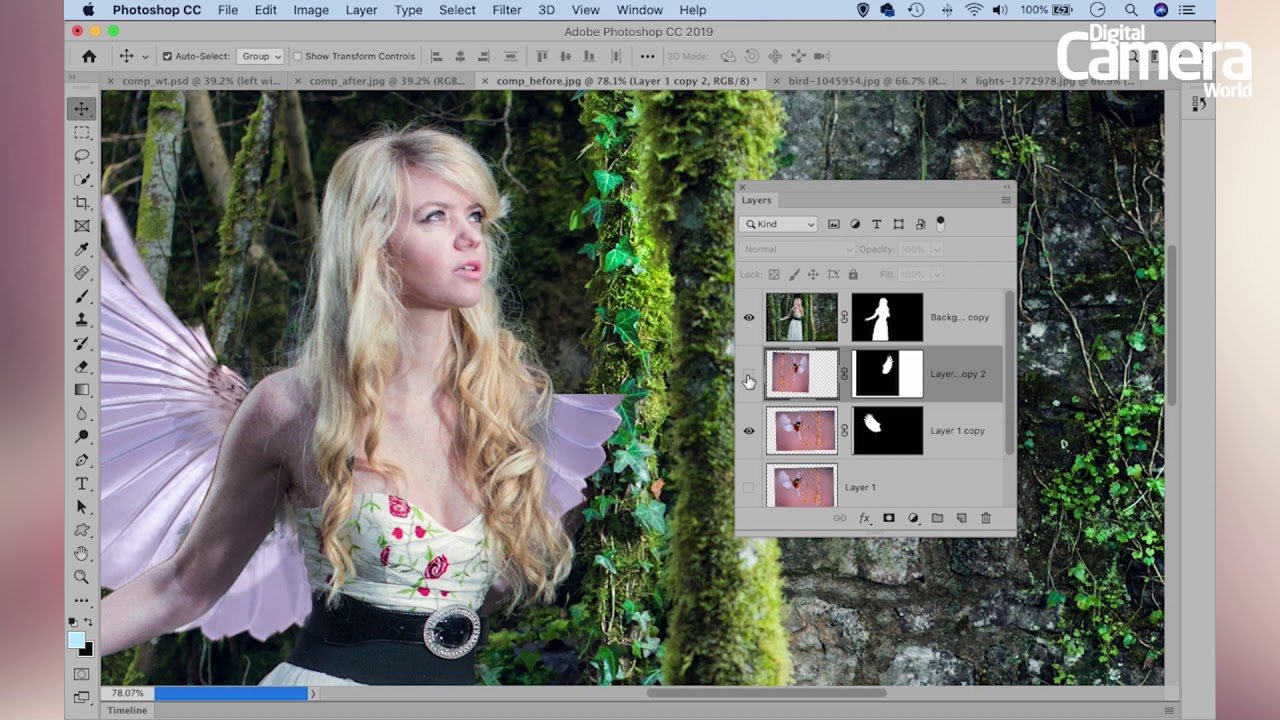 Create a fantastical composite image in Photoshop CC - YouTube