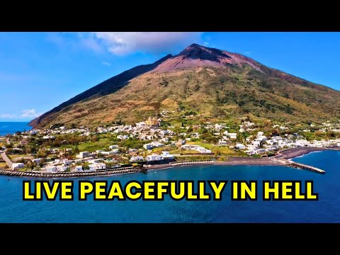 The Most DANGEROUS Island To Life!!! Stromboli Volcano Island Italy