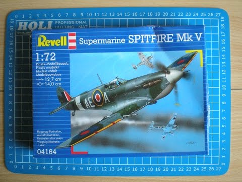 Revell - Maqueta Modelo Set Spitfire MK V, Escala 1:72 (64164)