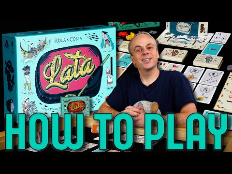 Lata - How to Play (Boardgame Ninja)