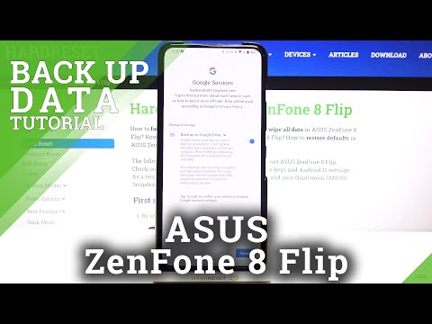 How to Enable Google Backup in ASUS ZenFone 8 Flip – Create Google Backup Account