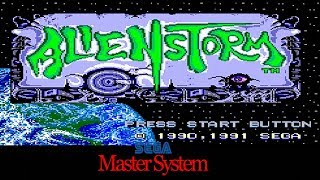 Sega Master System - Alien Storm