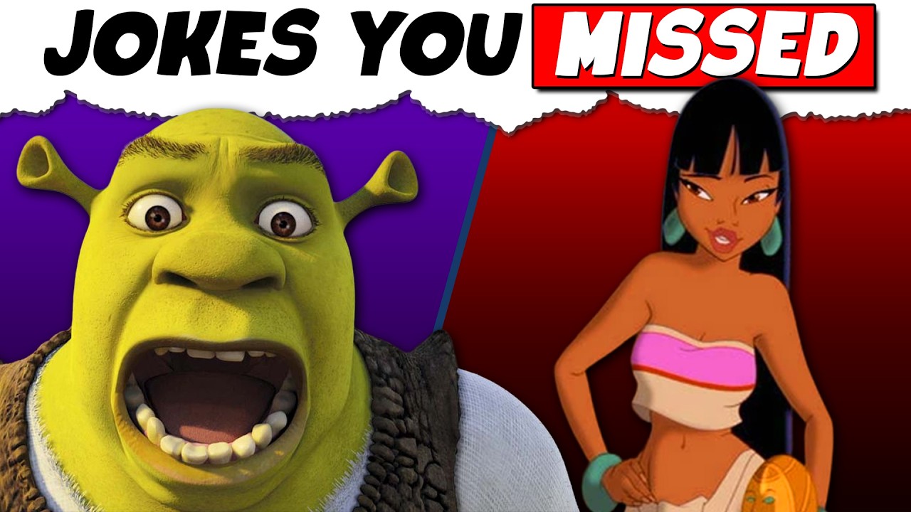 Every DREAMWORKS Movie Joke That Kids Missed: Cleanest to Dirtiest