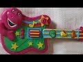 Jakks Barney Dance Play Guitar Instrument Toy With Music And Songs